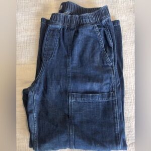 GAP L High Rise Utility Easy Jeans